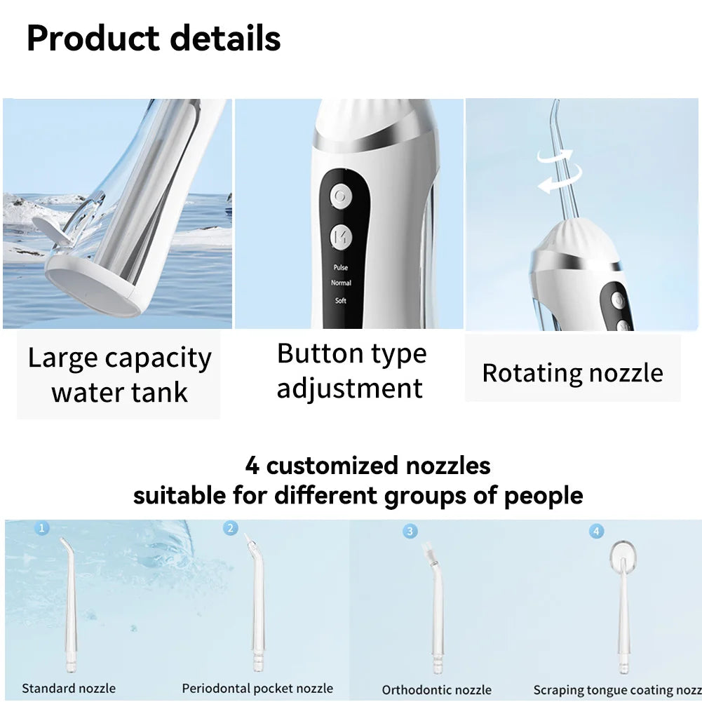 AquaClean Daily Portable Water Flosser