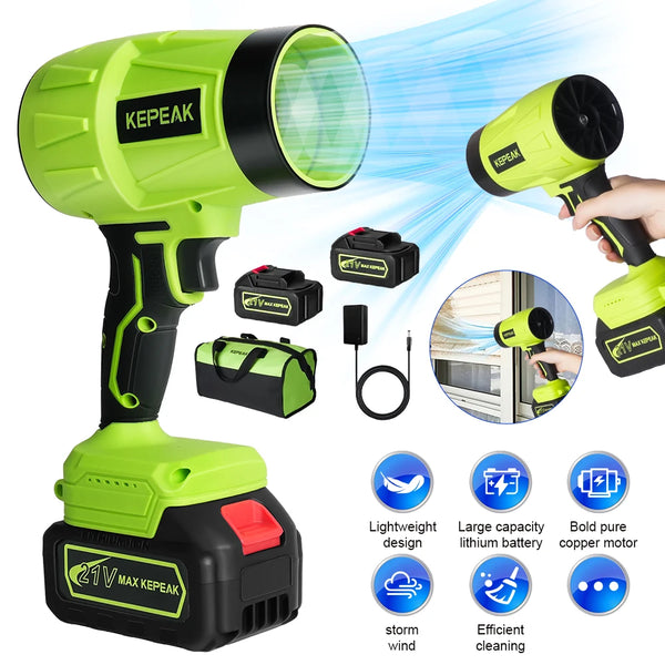 TurboClean Pro Cordless Portable Blower Machine